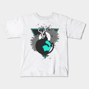 Moon Cat Kids T-Shirt